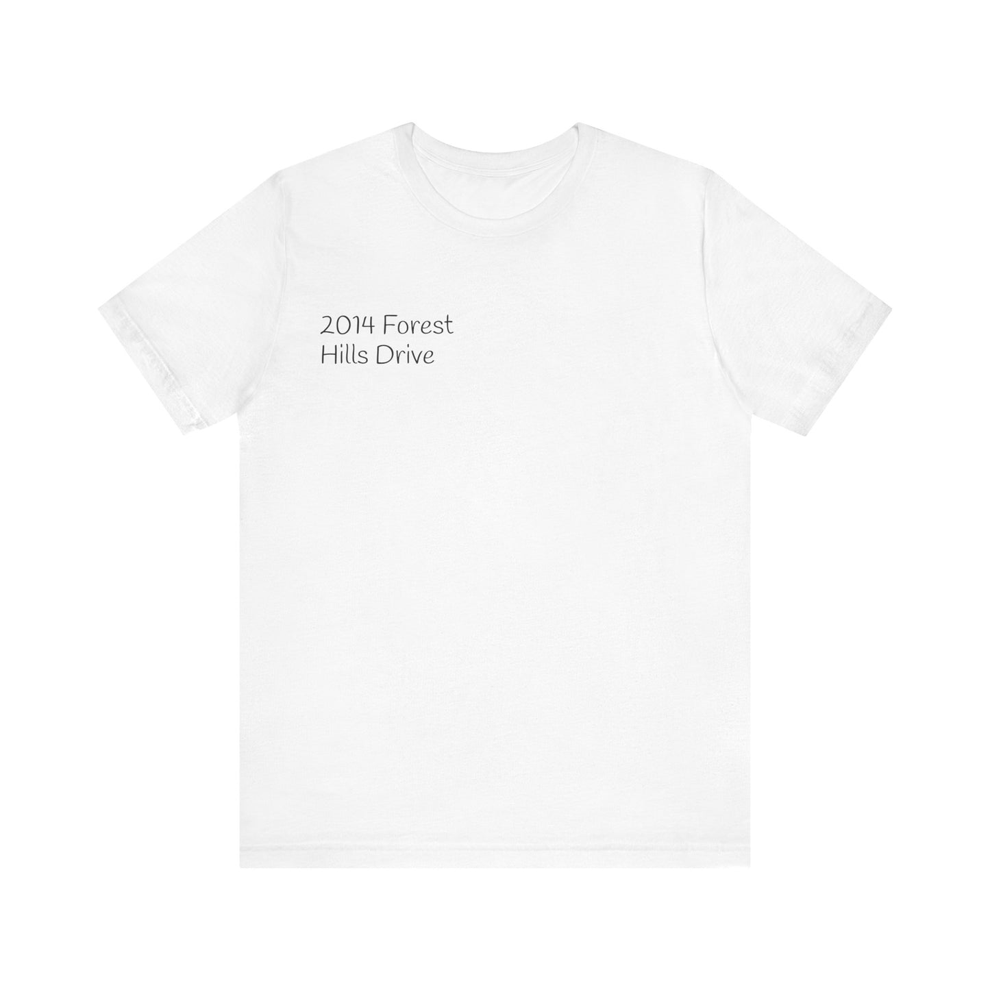 J. Cole Inspired Unisex Jersey Tee - 2014 Forest Hills Drive & Love Yourz Lyrics