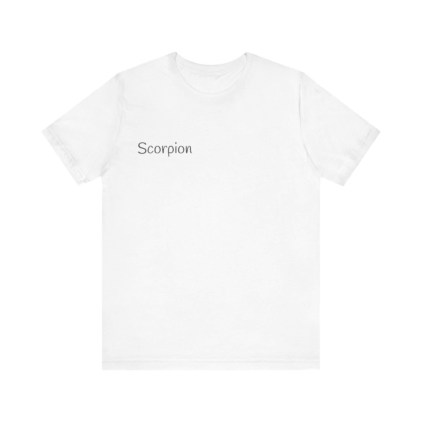 Quote Unisex Jersey Tee - Scorpion & Drake Backstabbed Design