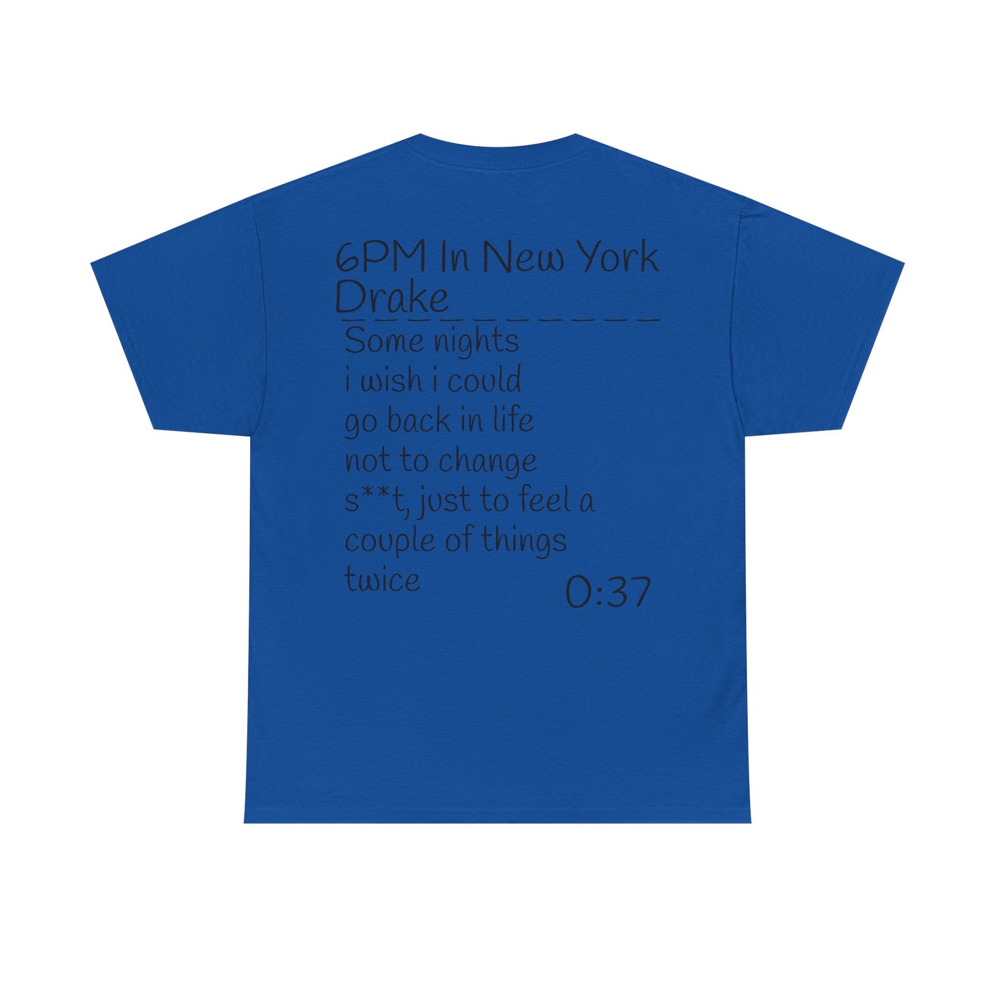 Drake Quote Unisex Heavy Cotton Tee - Nostalgic Vibes Shirt