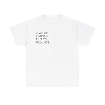 Drake Quote Unisex Heavy Cotton Tee - Nostalgic Vibes Shirt