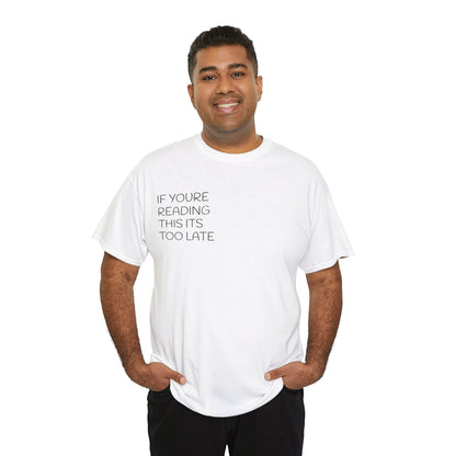 Drake Quote Unisex Heavy Cotton Tee - Nostalgic Vibes Shirt