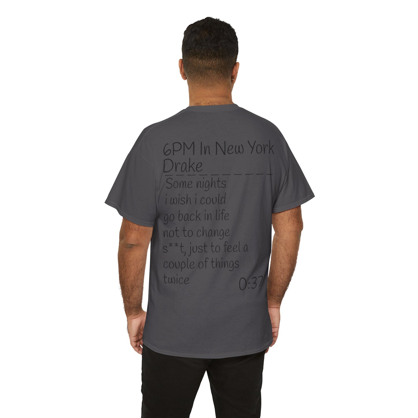 Drake Quote Unisex Heavy Cotton Tee - Nostalgic Vibes Shirt